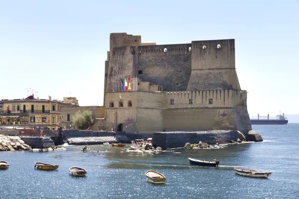 Castel dell'ovo, Neapol, Itálie — Stock fotografie