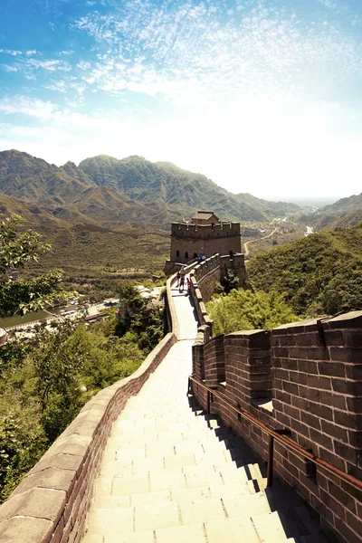 Grande muro di porcellana — Foto Stock