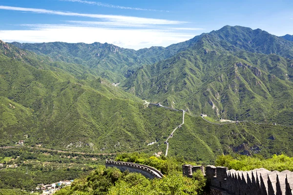 Grande muro di porcellana — Foto Stock