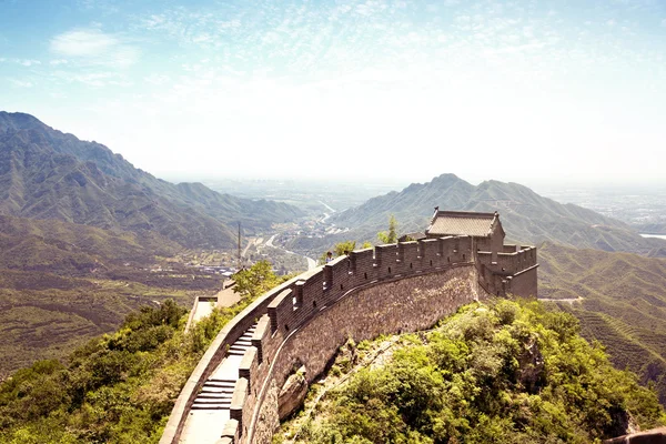 Grande muro di porcellana — Foto Stock