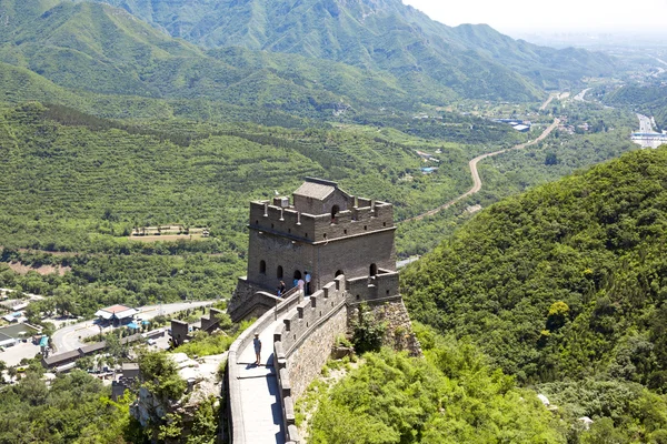 Grote muur van porselein — Stockfoto