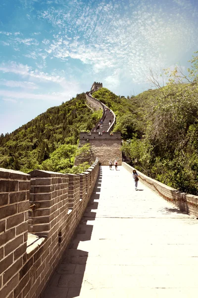 Grande muro di porcellana — Foto Stock