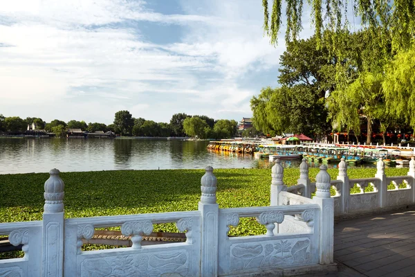 Houhai Lake, Beijing, China — Stock Photo, Image