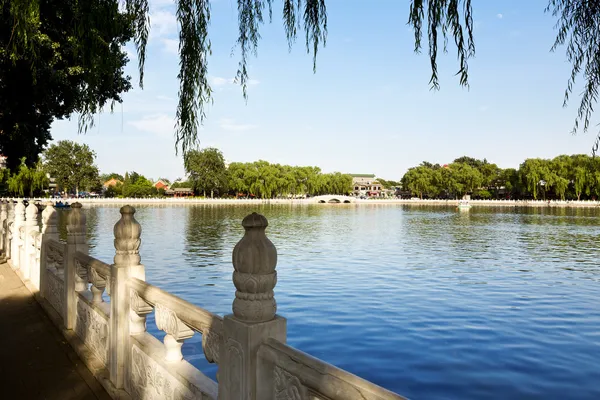 Houhai Lake, Beijing, China — Stockfoto