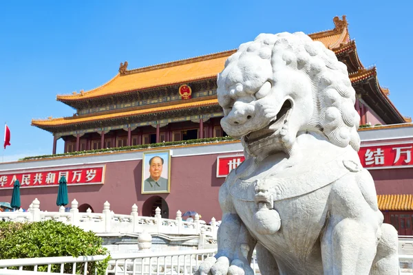 Beijing, Tienanmen Square, Forbidden City — Stock Photo, Image