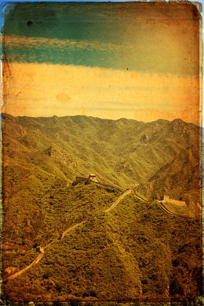 Great Wall of China — Stock Photo, Image