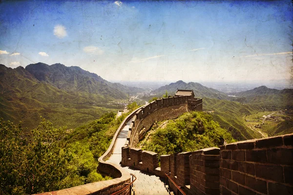 Gran pared de china — Foto de Stock