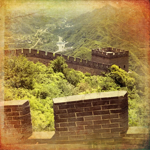 Great Wall of China — Stock Photo, Image