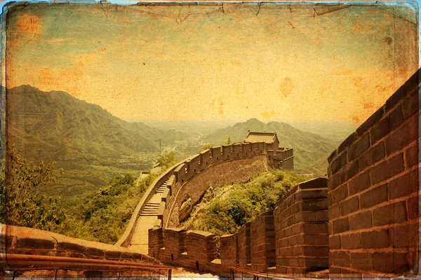 Gran pared de china —  Fotos de Stock