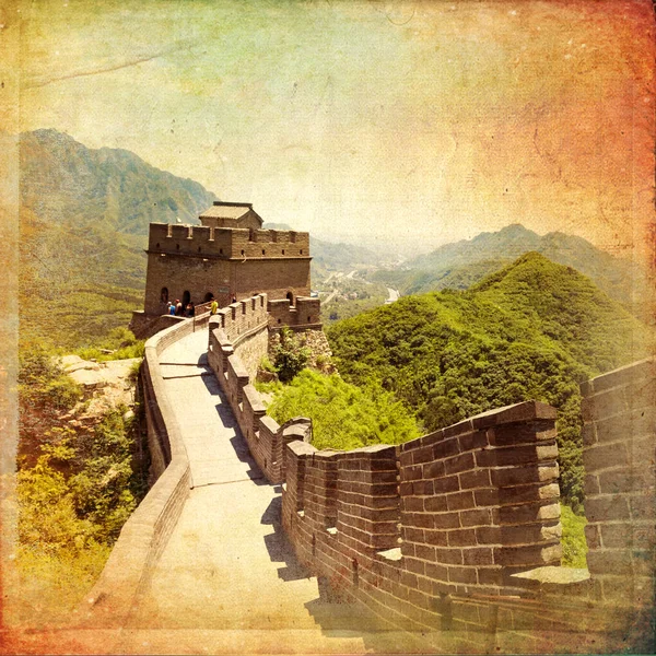 Gran pared de china — Foto de Stock