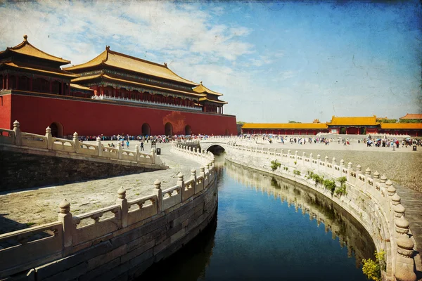 Peking, Zakázané město — Stock fotografie