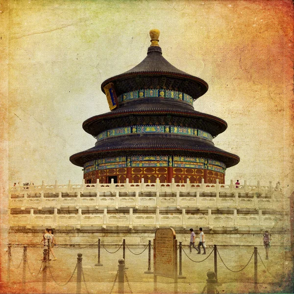 Храм Неба, Пекин, Китай — стоковое фото