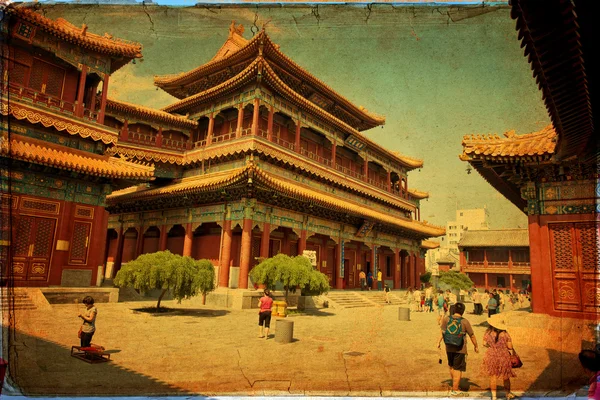 Peking, lama temple — Stock fotografie