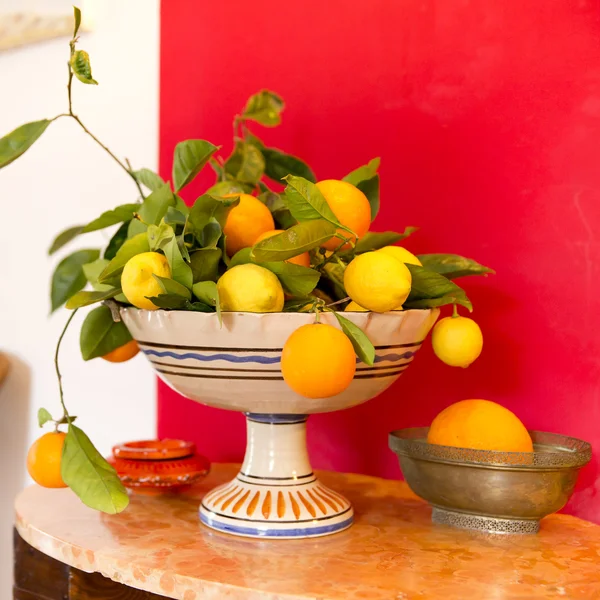 Citrony a pomeranče — Stock fotografie