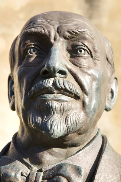 Estatua de bronce de Luigi Pirandello — Foto de Stock