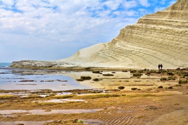 Scala dei Turchi, Sicilya, İtalya