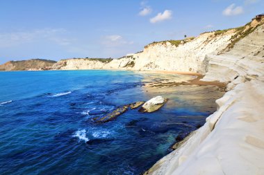Scala dei Turchi, Sicilya, İtalya