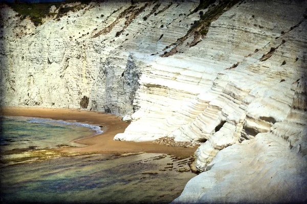 Scala dei Turchi, Sicilië, Italië — Stockfoto