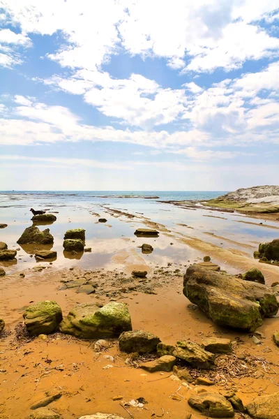 Scala dei Turchi, Szicília, Olaszország — Stock Fotó