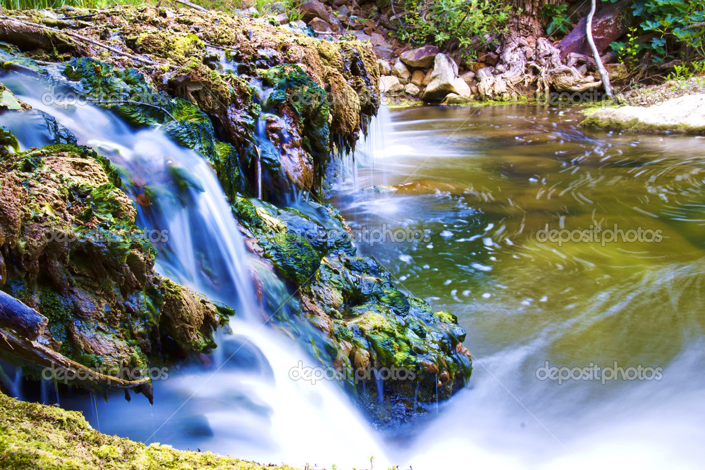Waterfall, Sicily Stock Photo by ©lachris77 43366289
