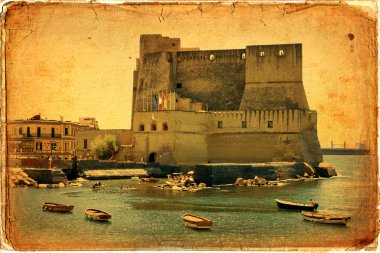 Castel dell'Ovo, Naples, Italy clipart