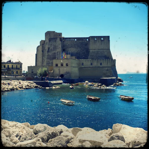 Castel dell'Ovo, Naples, Italy — Stock Photo, Image