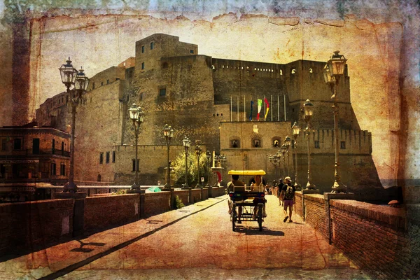 Castel dell'ovo, Napels, Italië — Stockfoto