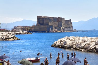 Castel dell'ovo, Napoli, İtalya