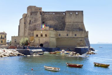 Castel dell'ovo, Napoli, İtalya