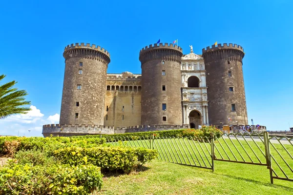 Naples, Maschio Angioino — Stok fotoğraf