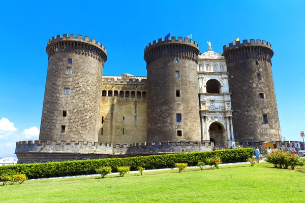 Naples, Maschio Angioino — Stok fotoğraf