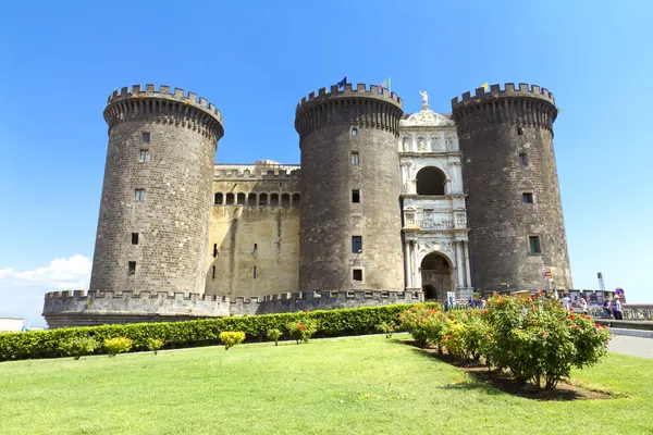 Naples, Maschio Angioino — Stok fotoğraf