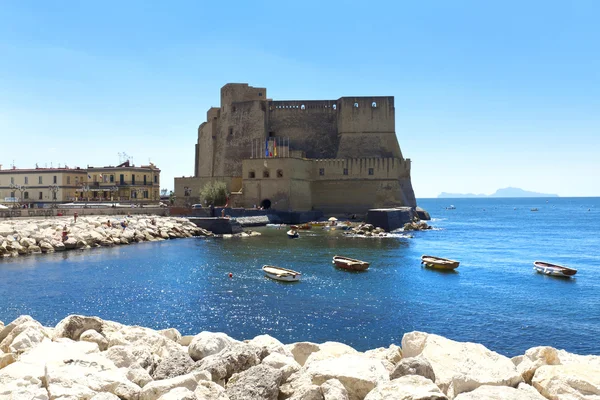 Castel dell 'Ovo, Nápoles, Itália — Fotografia de Stock