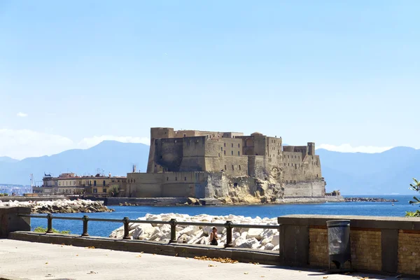 Castel dell 'Ovo, Nápoles, Itália — Fotografia de Stock