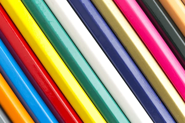 Color pencils, texture — Stock Photo, Image