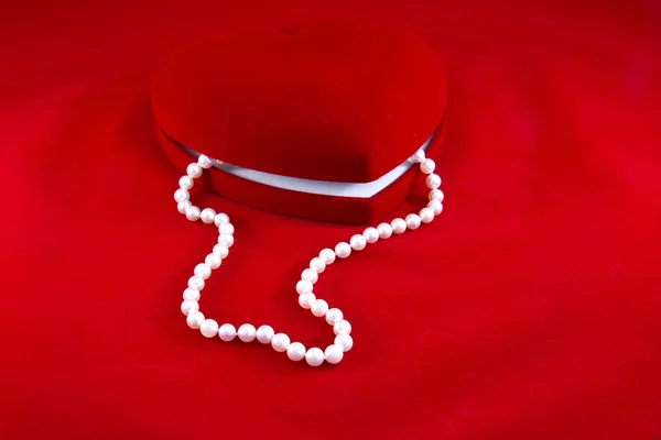Necklace of pearls — Stock Photo, Image