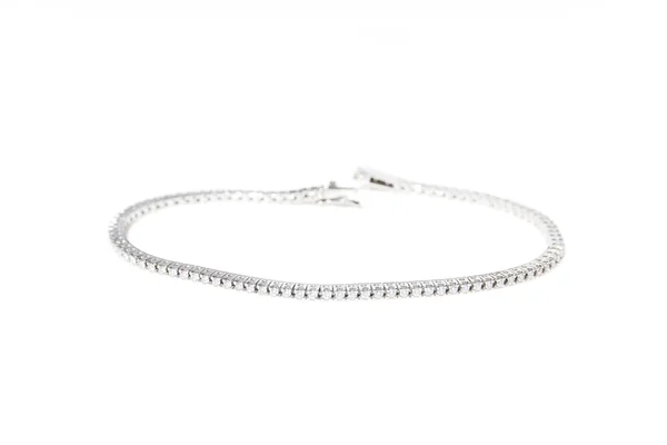 Tennis diamond bracelets — Stock Photo, Image