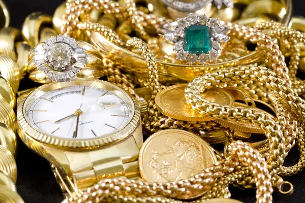 Gold Jewelry — Stock Photo, Image