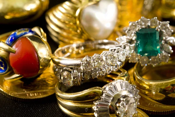 Kostbare juwelen — Stockfoto