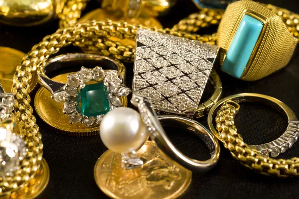 Gold Jewelry — Stock Photo, Image