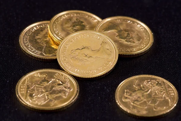 Gold Pounds — Stock Photo, Image