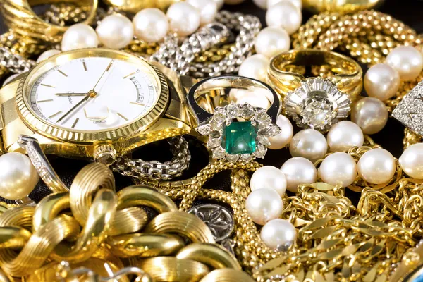 Gold Jewelry — Stock Photo, Image