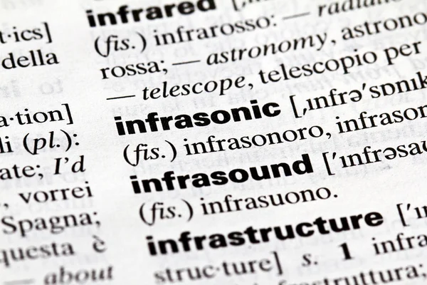 Infrasonic — Stock Photo, Image