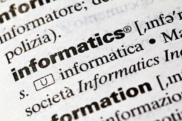 Informatics — Stock Photo, Image