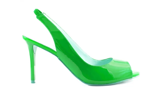 绿色的鞋 — 图库照片