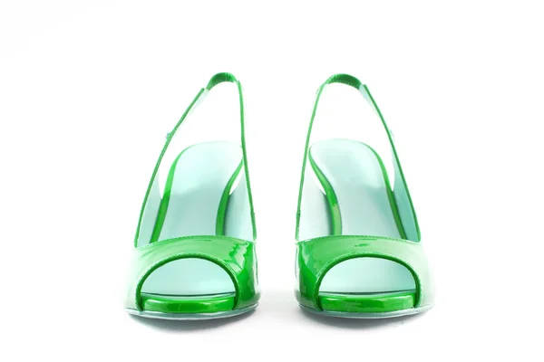 Green shoes — Stock Photo, Image