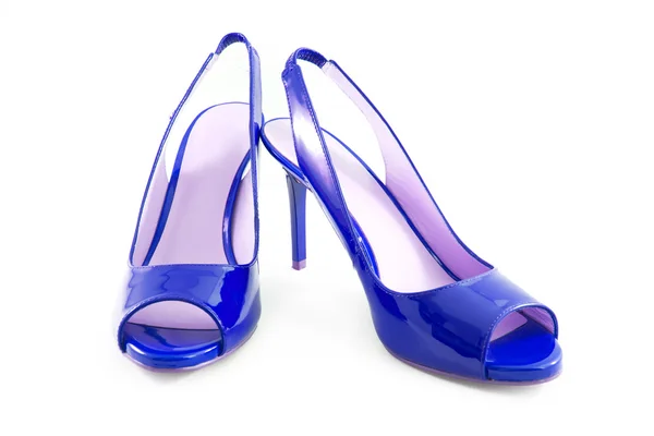 Blue shoes — Stock Photo, Image