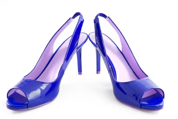 Blue shoes — Stock Photo, Image