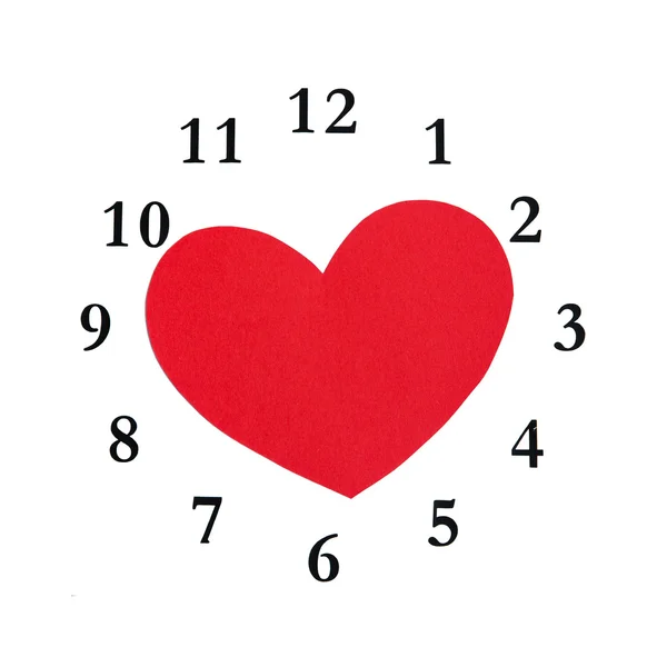 El reloj del amor — Foto de Stock