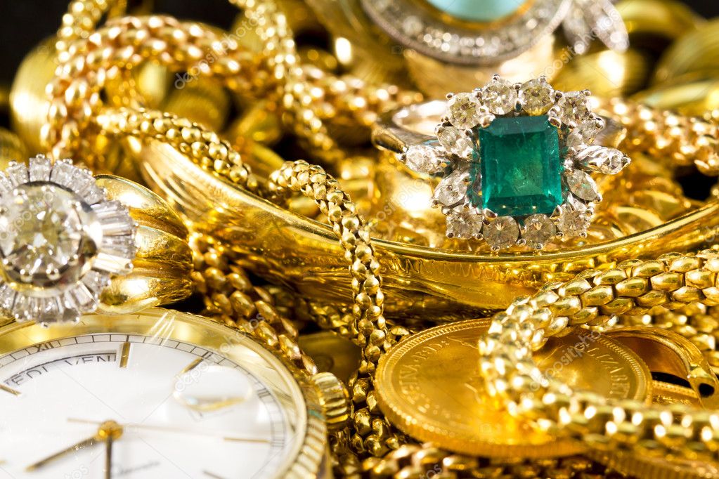 Gold Jewelry Stock Photo by ©lachris77 45960435